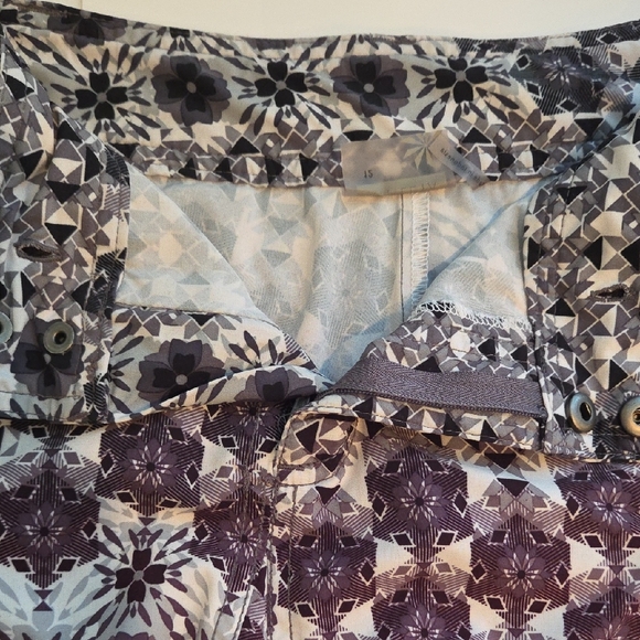 Athleta Purple and White A-Line Whatever Skort Size 12 - Picture 6 of 12